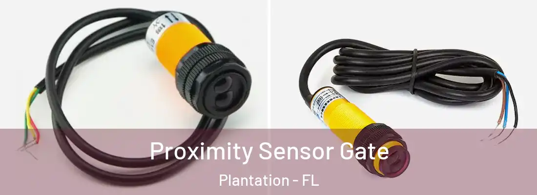 Proximity Sensor Gate Plantation - FL