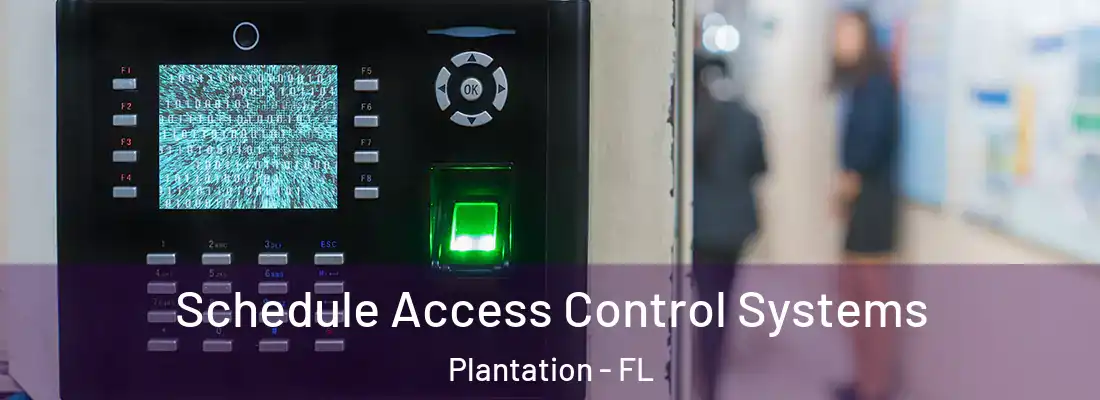 Schedule Access Control Systems Plantation - FL