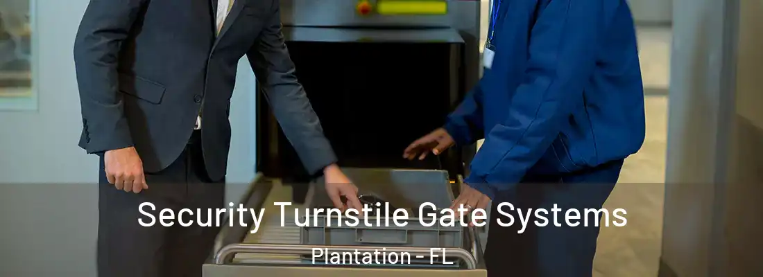 Security Turnstile Gate Systems Plantation - FL